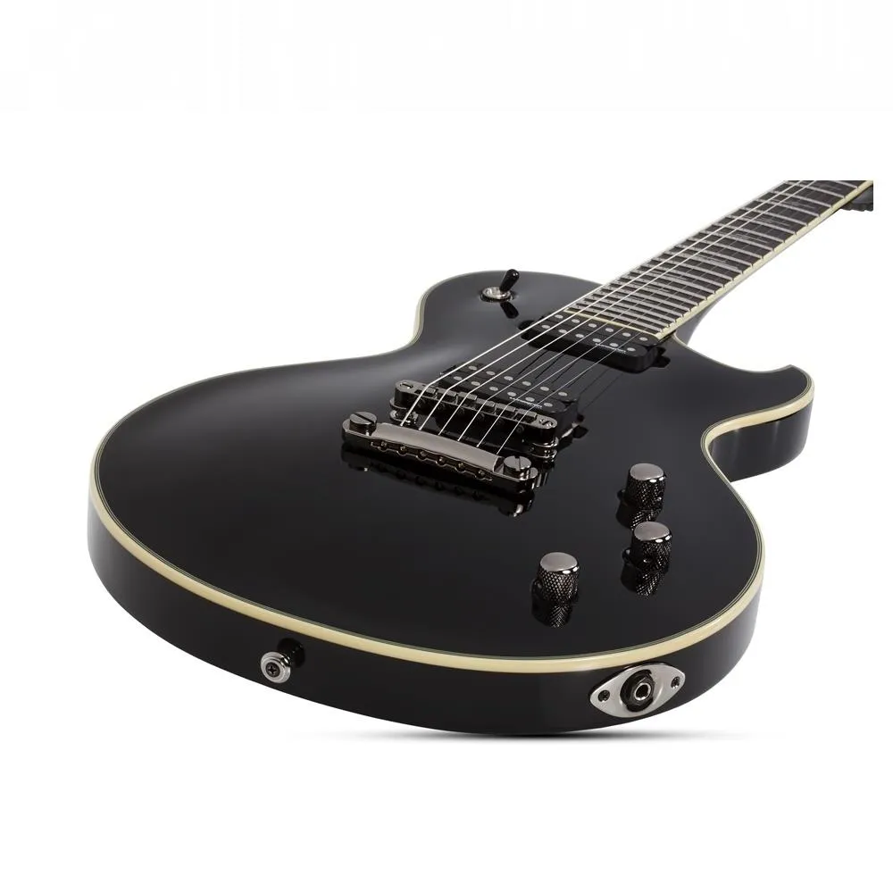 Schecter Solo-II Blackjack Electric Guitar - Black Gloss - Image 7