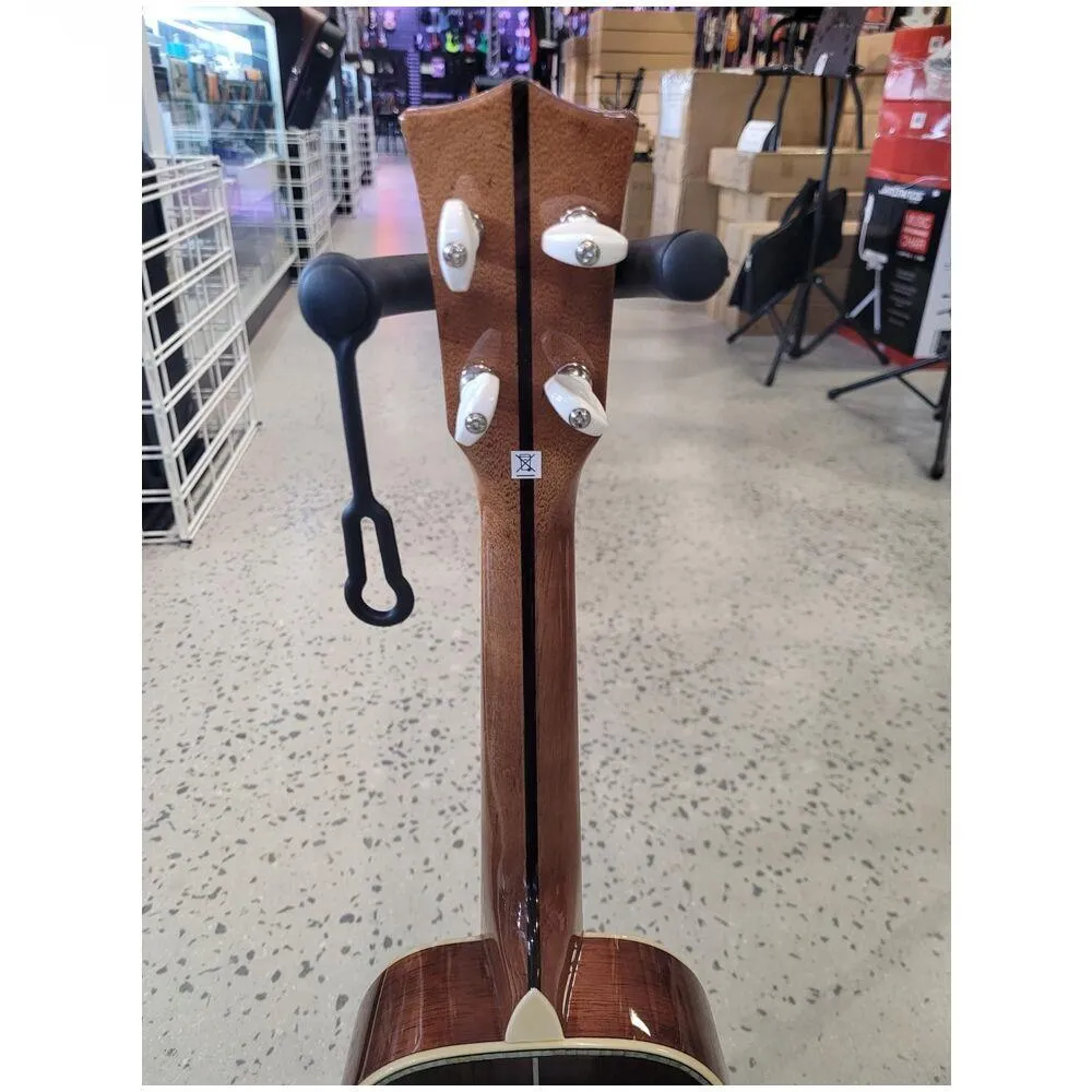 Washburn WU5320 Deluxe Concert Ukulele Koa Top Back and Sides Pearl Inlays - Image 7