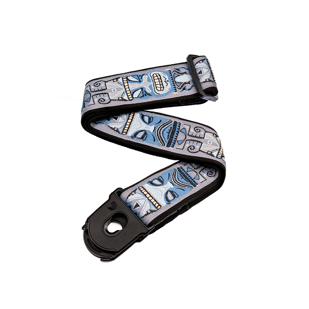 D'Addario Planet Lock Guitar Strap, Tiki - Image 8