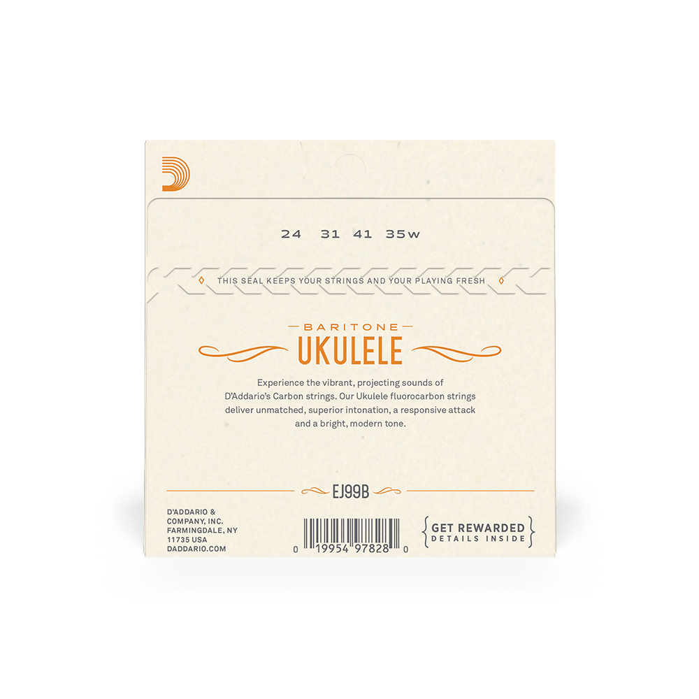D'Addario EJ99B Pro-ArtǸ Carbon Ukulele Strings, Baritone - Image 8