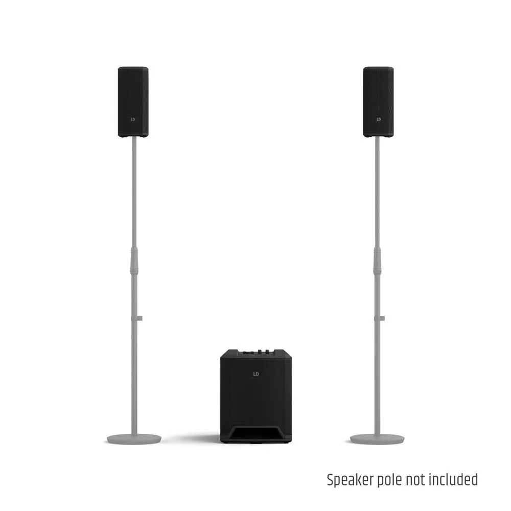 LD Systems DAVE 10 G4X 10″ Split PA System 680W - Image 8
