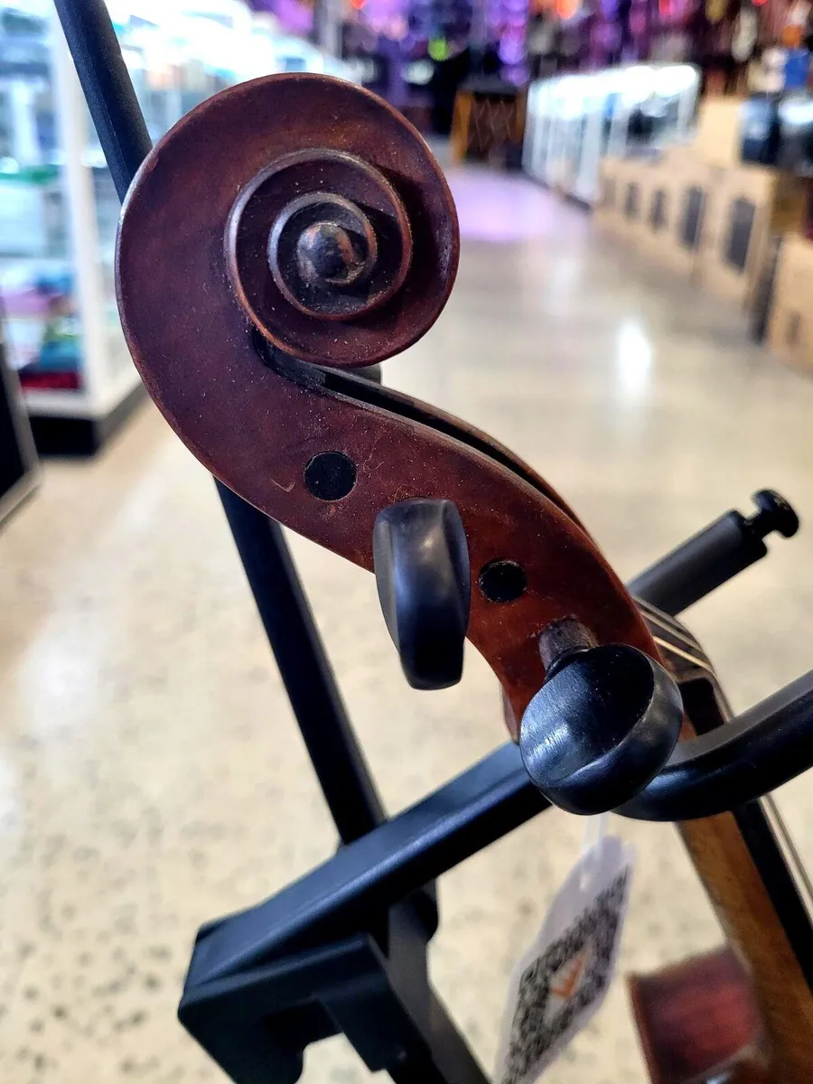 Fine old Maggini Model 4/4 Violin Unlabeled late 1800's - Setup ready to play - Image 8
