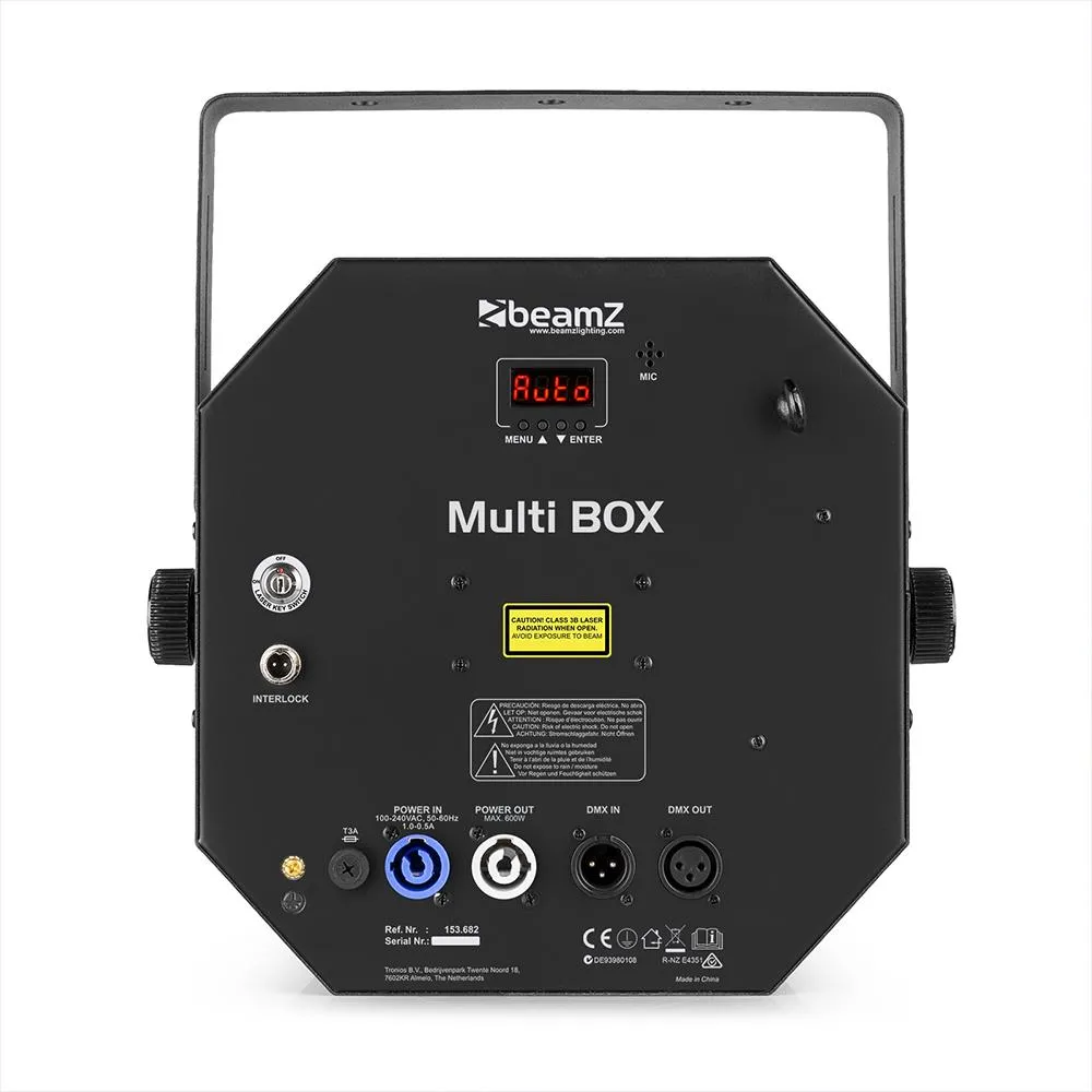 Beamz MULTIBOX 4-in-1 DJ Effect Light - Image 8