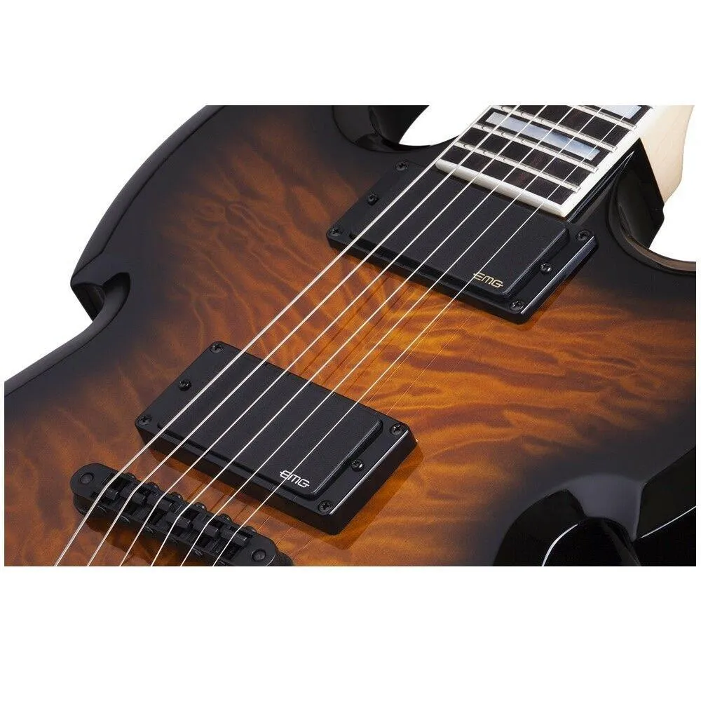 Wylde Audio War Hammer Death Claw Molasses (DCM) Electric Guitar EMG pickups - Image 8