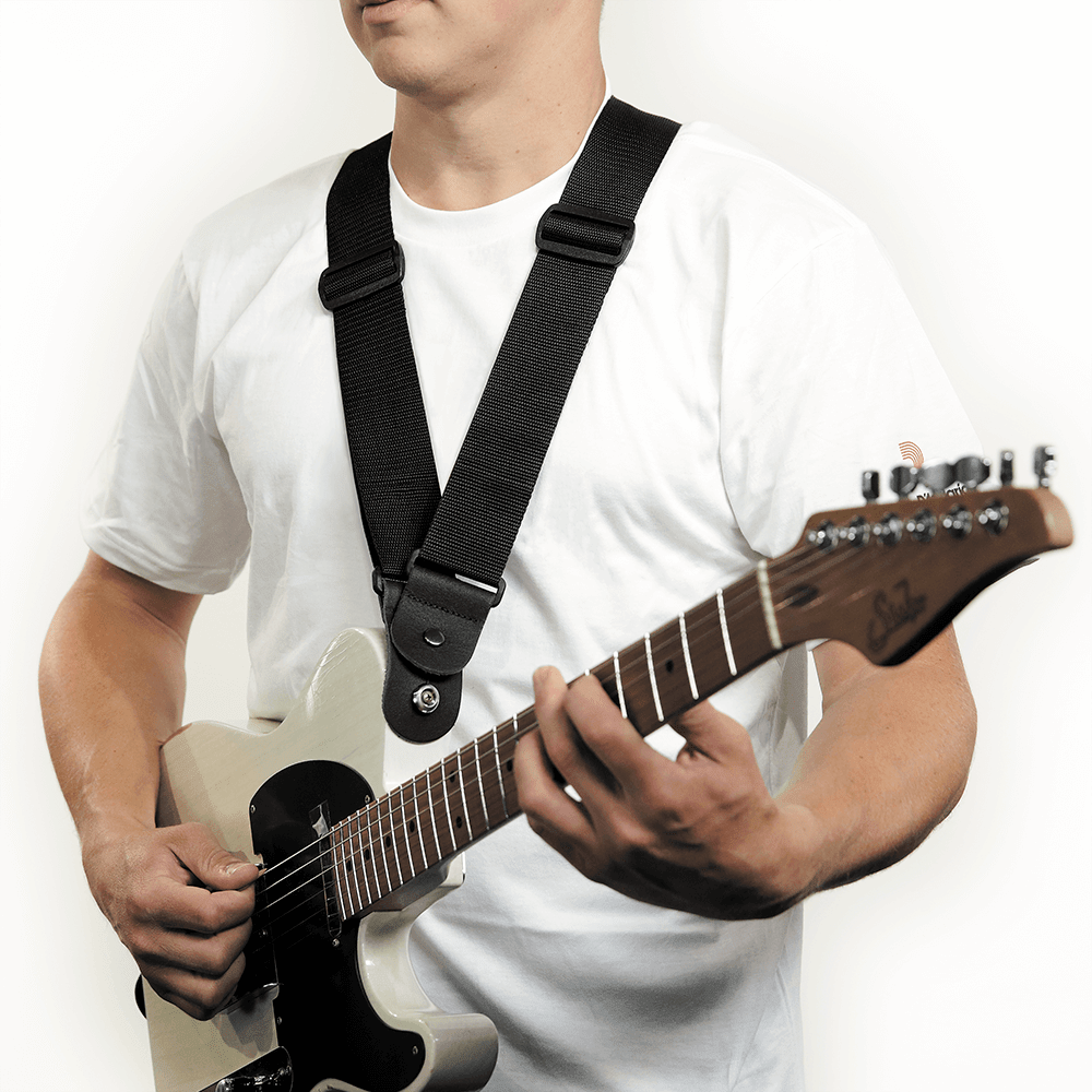 D'Addario Dare Guitar Strap, Black - Image 9