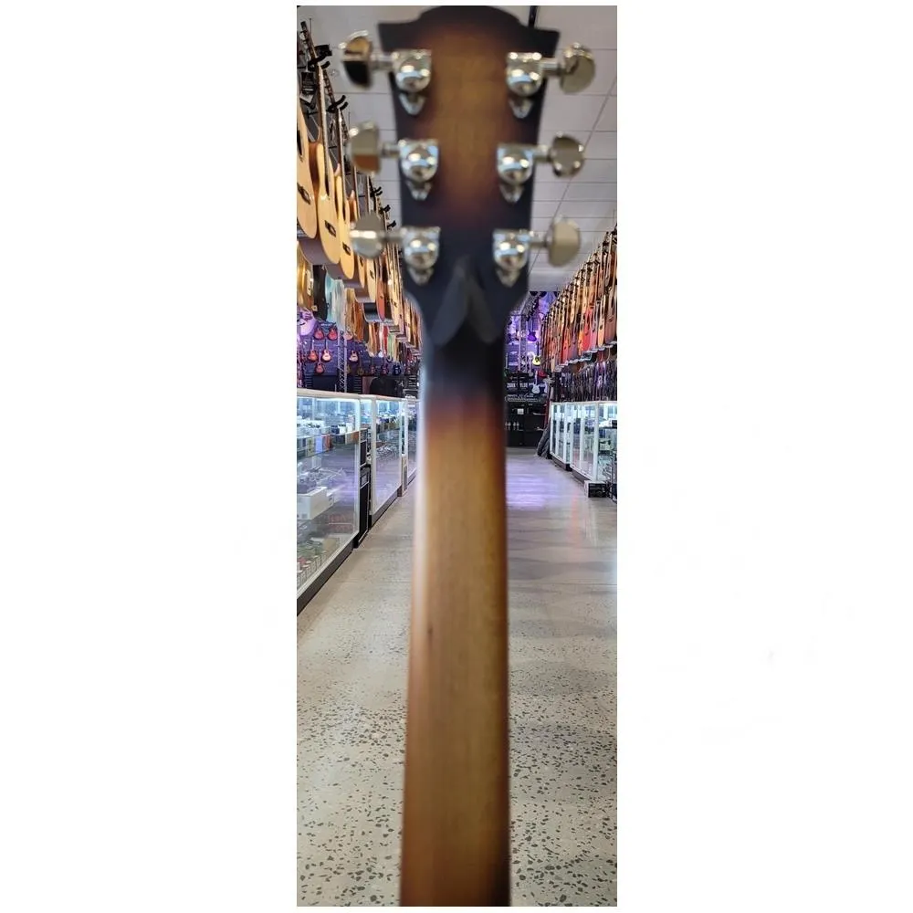 Cole Clark Fat Lady 1 Southern Silky Oak Acoustic / Electric Guitar Cutaway - Sunburst - Image 9