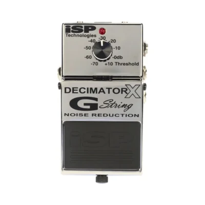 ISP DECIMATOR X G NR Pedal with Loop Connections - Ultimate Noise Reduction