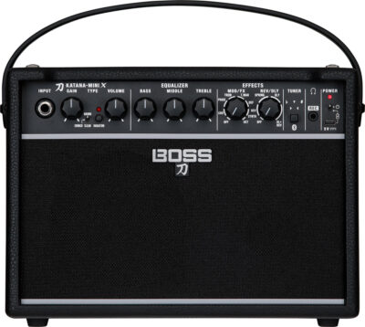 BOSS Katana Mini X 10W Battery Powered Guitar Combo Amp