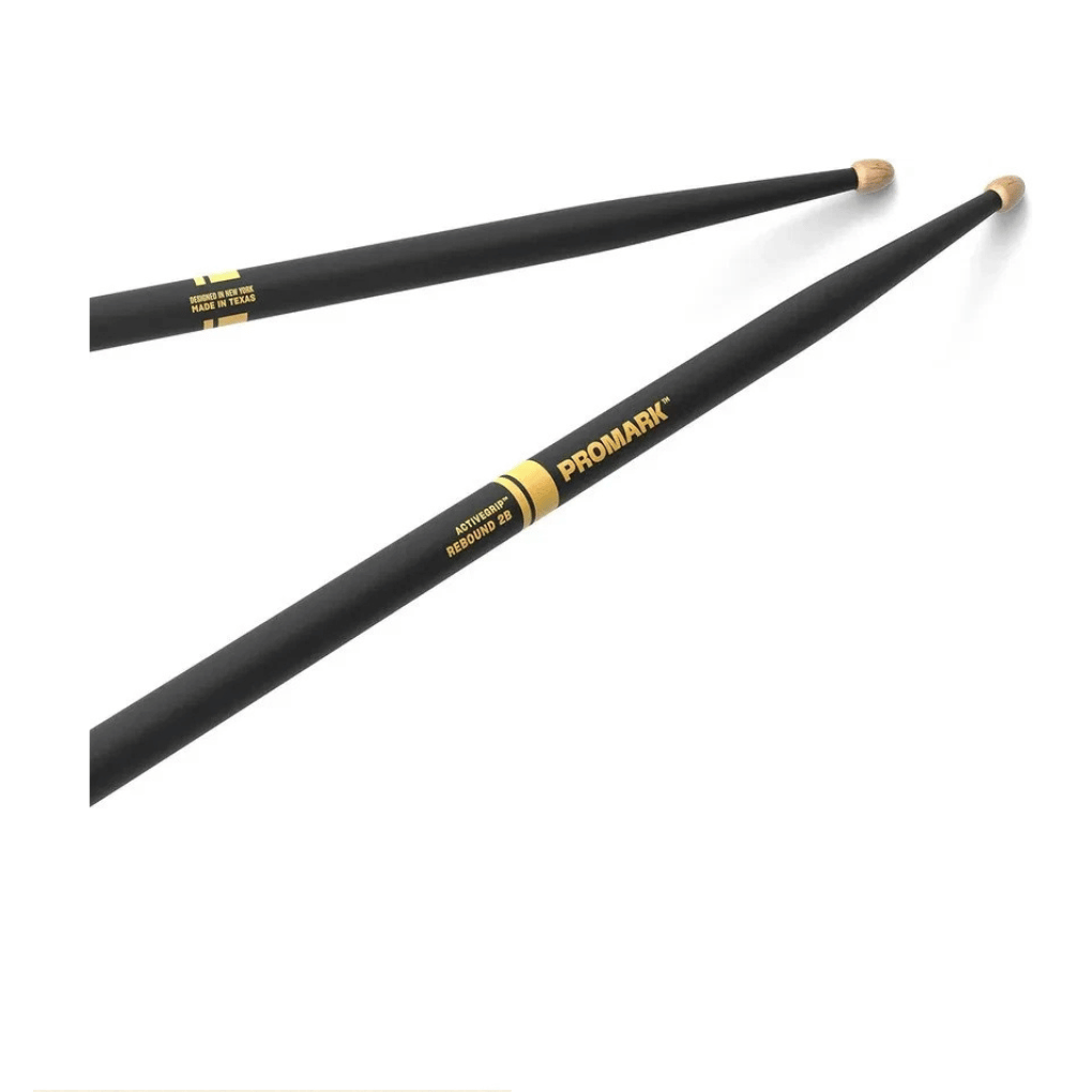 Promark Rebound 2B ActiveGrip Acorn Wood Tip Drumsticks - Pair