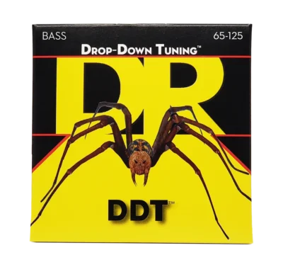 DR DDT DDT-65 Drop Down Tuning Bass Guitar Strings: Super Heavy 65-125