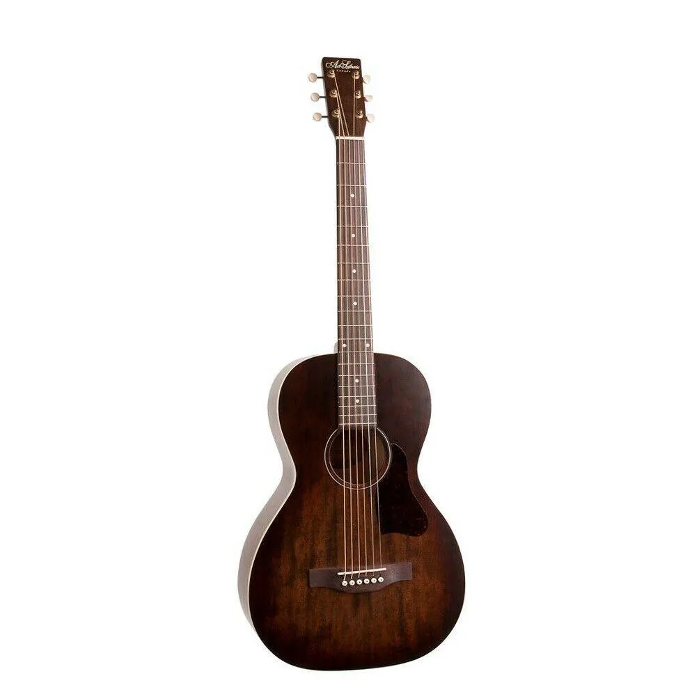 Art & Lutherie Roadhouse Bourbon Burst Acoustic Electric Guitar Fishman Pickup - Image 2
