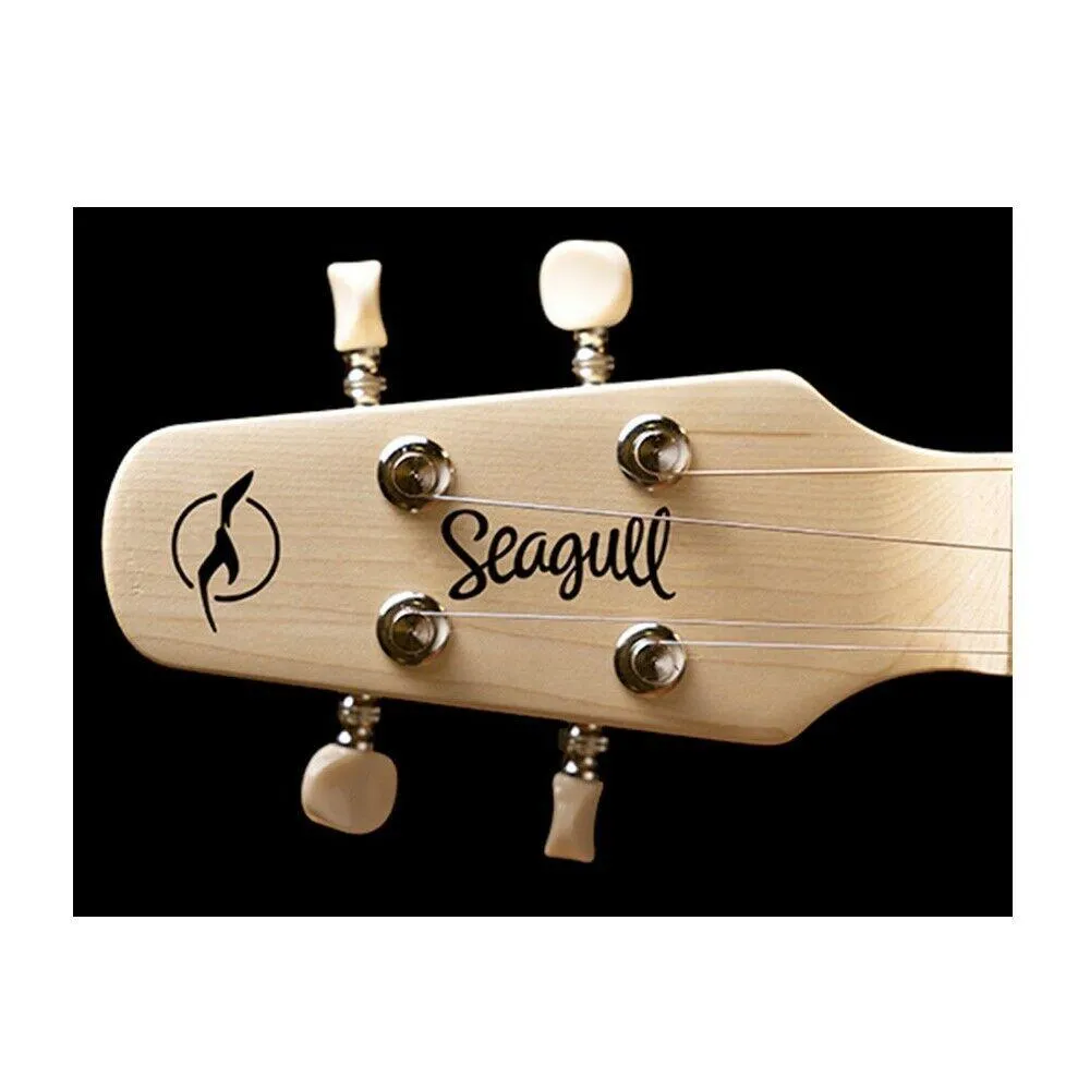 Seagull M4 Natural Spruce Dulcimer Left Hand Solid Spruce Top - Image 2
