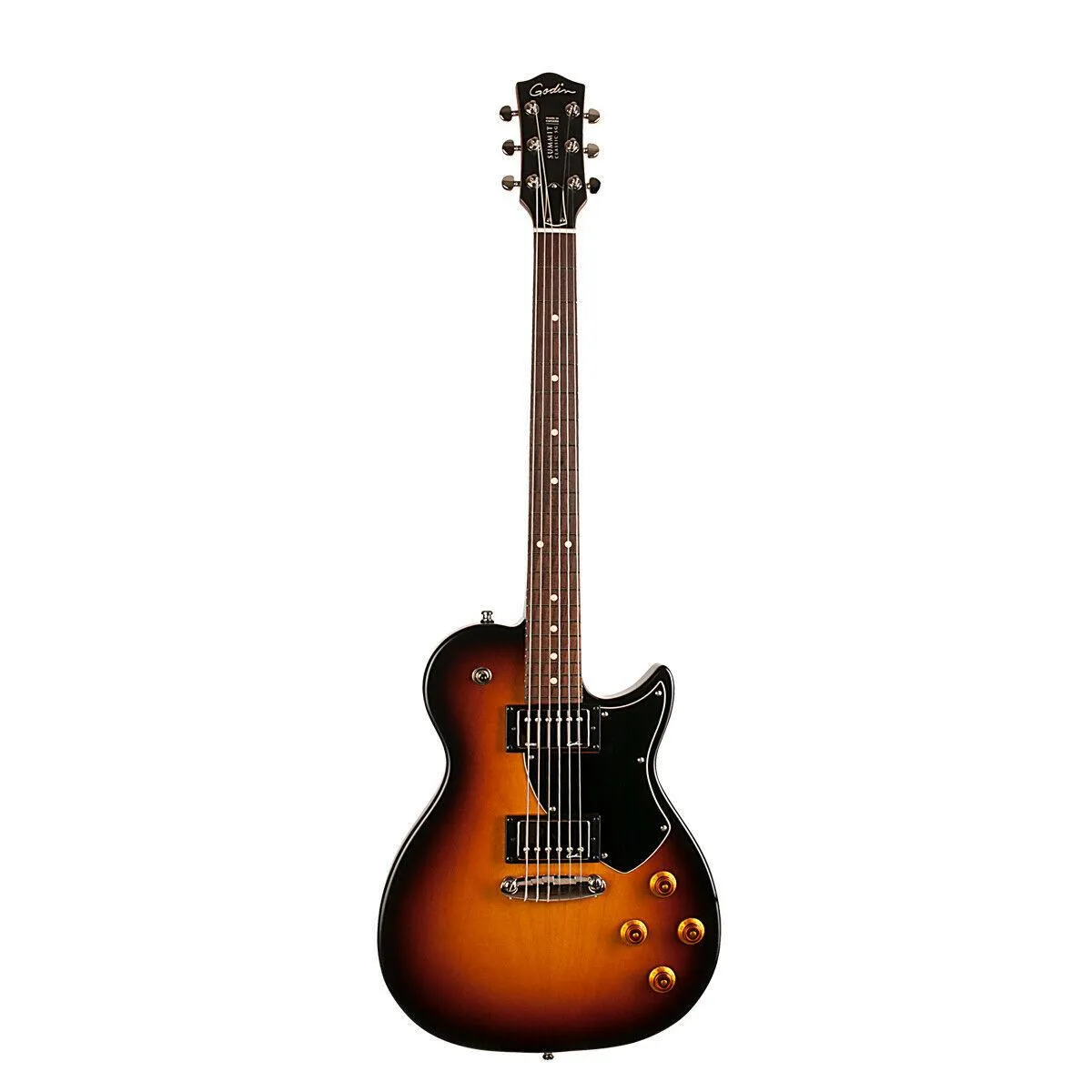 Godin Summit Classic SG Vintage Burst Electric Guitar inc Gigbag - Image 3