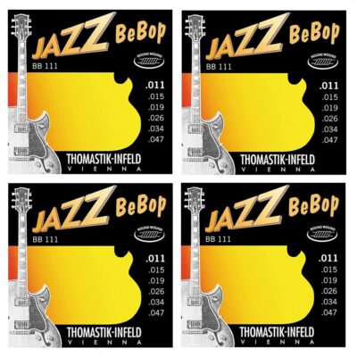 Thomastik-Infeld BeBop Acoustic/Electric Jazz Guitar Strings 4 Sets 11 - 47