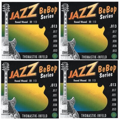 Thomastik-Infeld BeBop Acoustic/Electric Jazz Guitar Strings 4 Sets 13-53