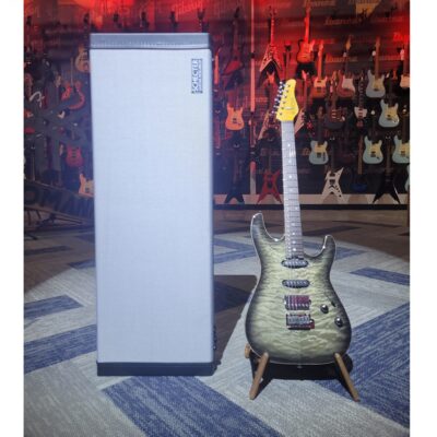 Schecter Fuji California Series Electric Guitar w/ Case - Charcoal Burst RRP $4,799