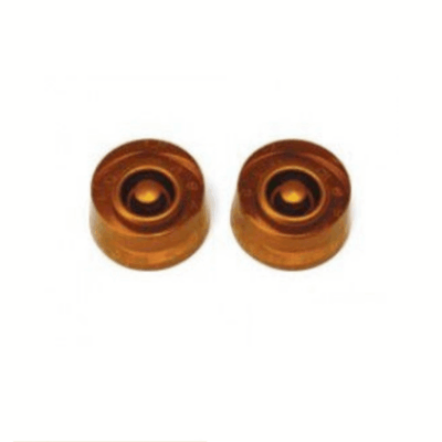 BBT 'Multi Fit' Speed Knob - Amber - Set of 2 - Big Bang Tone Guitar Parts