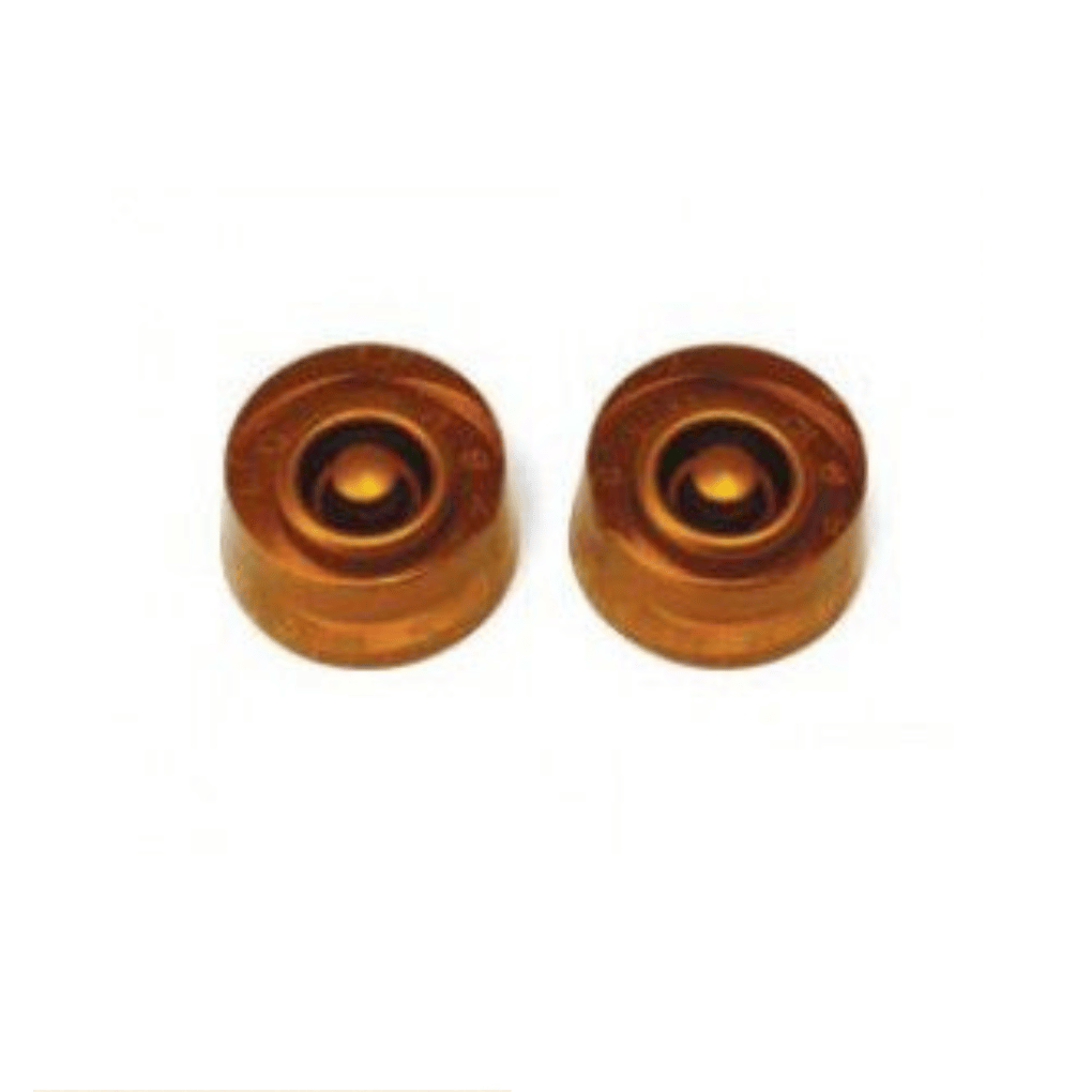 BBT 'Multi Fit' Speed Knob - Amber - Set of 2 - Big Bang Tone Guitar Parts