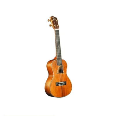 Eddy Finn Concert Ukulele – Solid Black Acacia 90C