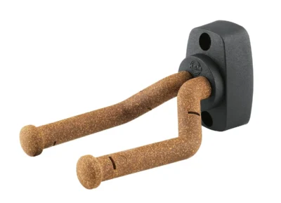 K&M Electric or Acoustic Guitar Wall Hanger , Cork Colour Made in Germany