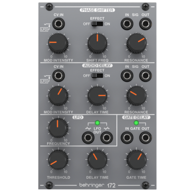 The Behringer Legendary Analog 172PHASESHIFT.DLY.LFO Module For Eurorack