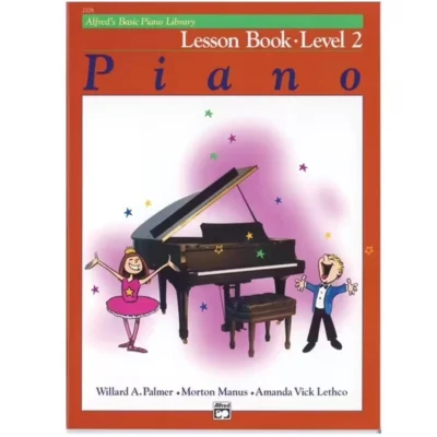 Alfred Alfred's Basic Piano Course Lesson Book Level 2 Instruction Book