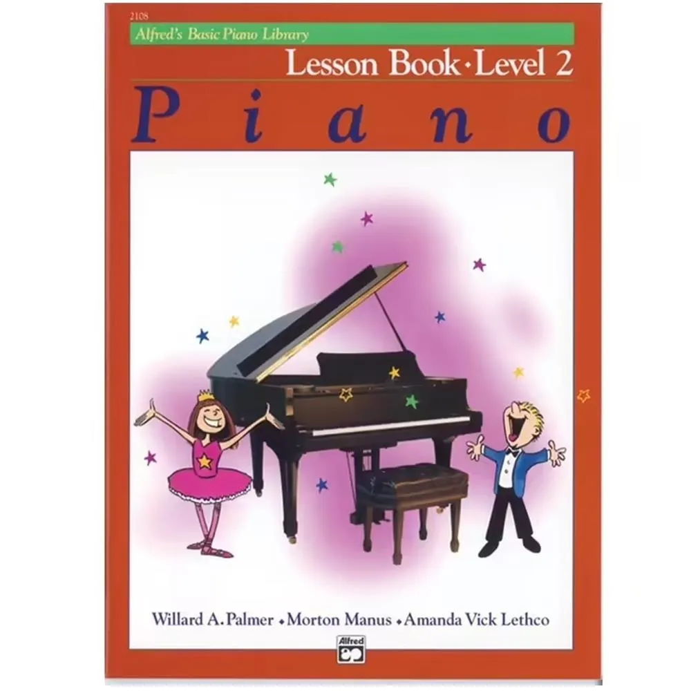 Alfred Alfred's Basic Piano Course Lesson Book Level 2 Instruction Book