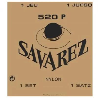 Savarez 520P Wound 2nd and 3rd/Red Card Basses HT Strings, Full Set