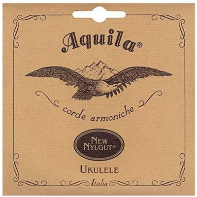 Aquila 55U Ukulele CONCERT Regular Tuning, Key of C - GCEA Wound C String