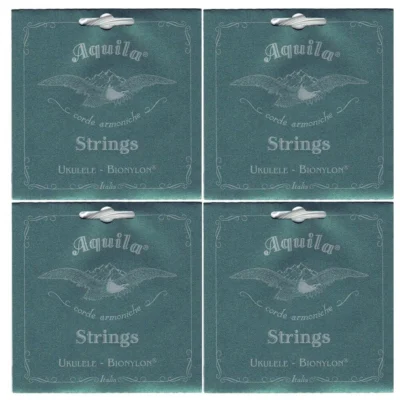 Aquila Soprano Ukulele Low G  BioNylon Strings SET - 4 sets