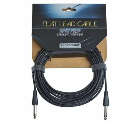 Warwick RockBoard Flat Instrument Flat Cable 600 cm ( 20ft )
