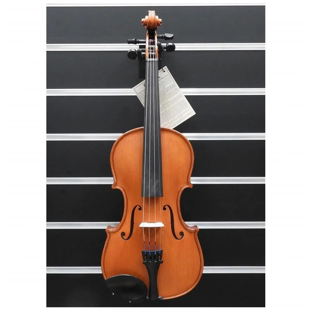Gliga 2 Violin 4/4 Birdseye Maple 1 Piece back C/w Case & Bow