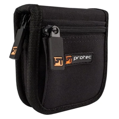 Protec Trumpet / Small Brass Multiple 2-Piece Nylon Mouthpiece Pouch with Zipper