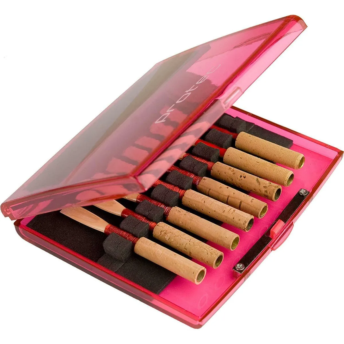 Protec A252TC Oboe / English Horn Reed Case, Transparent Cherry