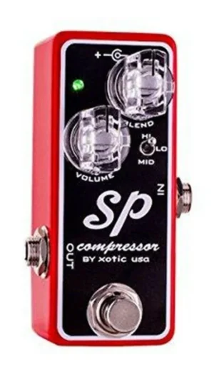 Xotic Effects SP Compressor Guitar Effects Pedal, Limited Edition Red