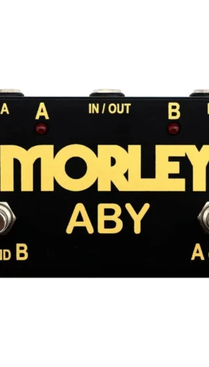 Morley ABY Gold Selector Combiner Switch AB Footswitch Guitar effects Pedal