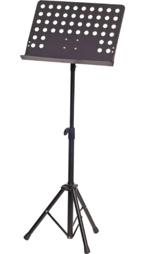 BBT Heavy Duty Folding Music Stand - height Adjustable  78  - 155 cm  with Bag