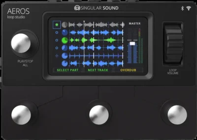 Singular Sound Aeros Loop Studio Stereo Looper Pedal
