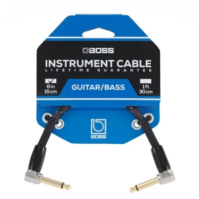 Boss BICPC Right-Angle 1/4" to Same Patch/Pedal - 6 Inch