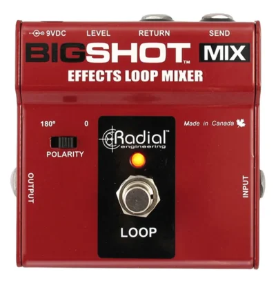 Radial Engineering BigShot MIX Effects Loop Mixer Guitar FX Pedal