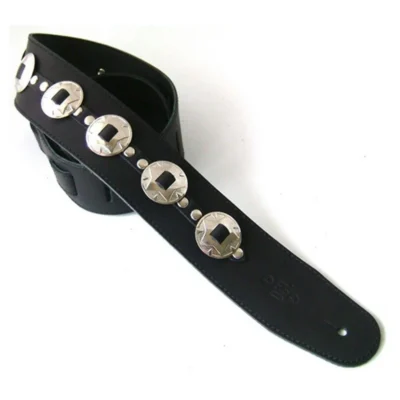 DSL Designer Series Leather Strap Concho Black Star