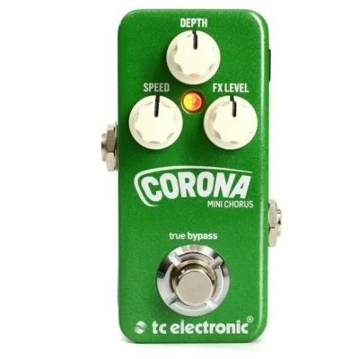 TC Electronic Corona Mini Chorus Guitar Effects Pedal Chorus Pedal for Electric
