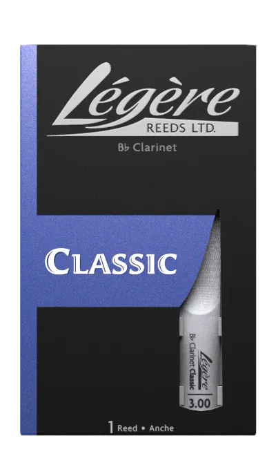 Legere Reeds Classic Bb Clarinet Single  Reed Strength 3 , L121207