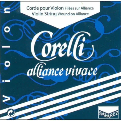 Corelli Alliance Vivace Violin E String 4/4 Size Medium Ball End