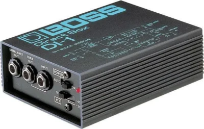 Boss Direct Injection Box - Active DI  Box