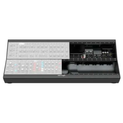 The Behringer Eurorack Mobile 2x140HP Go Powered Module Case 3 Amp Power Supply