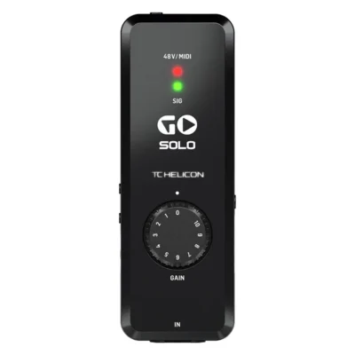 TC Helicon High-Definition Go Solo Audio/MIDI Interface for Mobile Devices