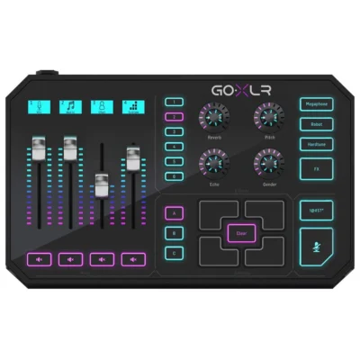 TC Helicon Revolutionary Online Broadcaster Platform Go XLR 4-Channel Mixer