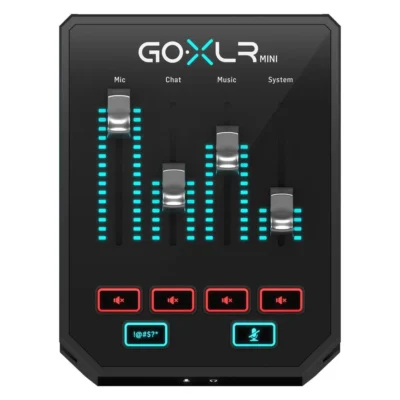 TC Helicon Online Broadcast Mixer Go XLR Mini With USB Audio Interface Ex Demo
