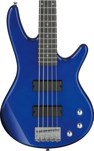 Ibanez GSR185 5 String Electric Bass Guitar in Jewel Blue